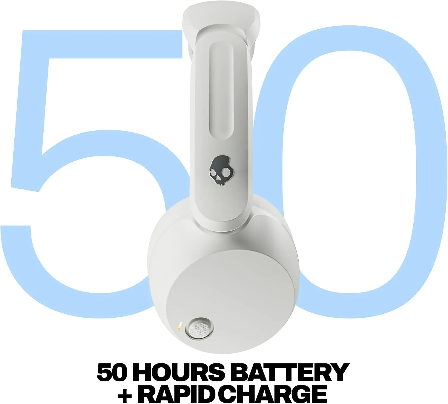 Skullcandy Icon 180 Wireless On-Ear Bluetooth Headphones - Bone