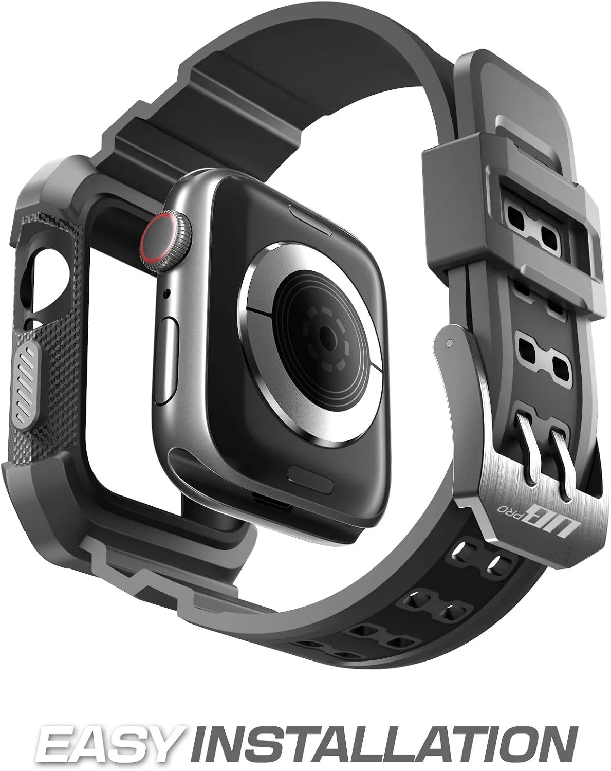 SUPCASE for Apple Watch 9/8/7/6/5/4/SE Case with Band 45mm/44mm Red