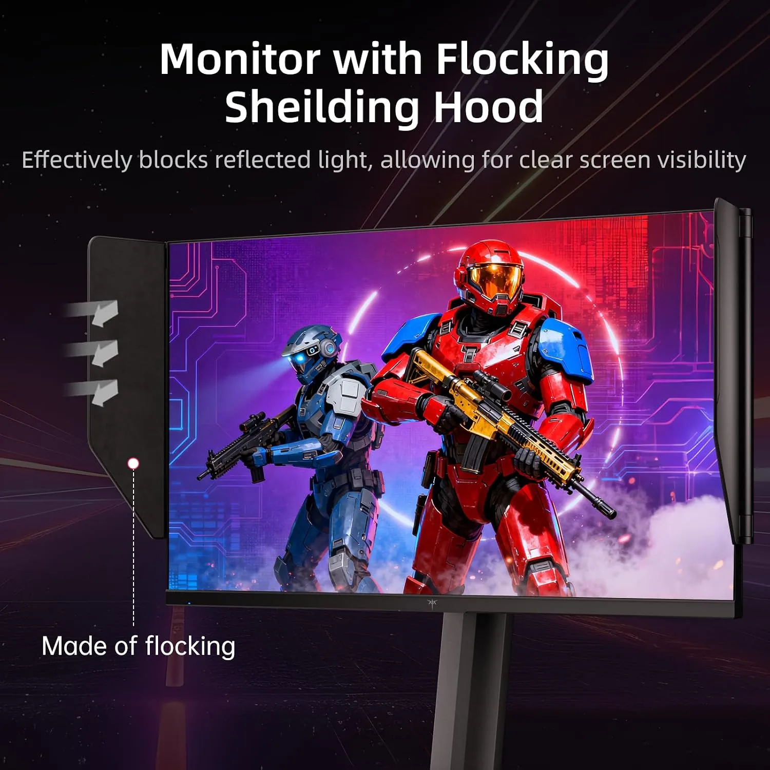 KTC 27 Inch Gaming Monitor 27M1, 1440p 200Hz with Built-in Sperkers
