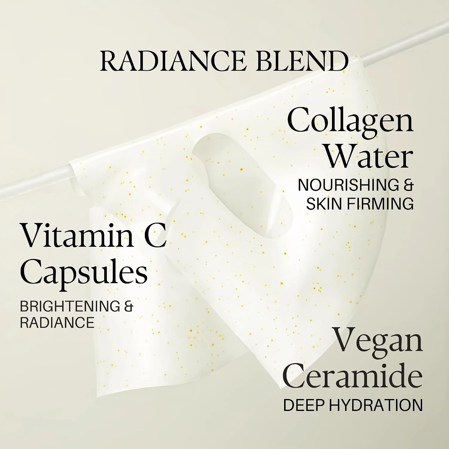Signature Vita Capsule Anti-Aging Hydrogel Mask 8-Shape (1 Sheet)