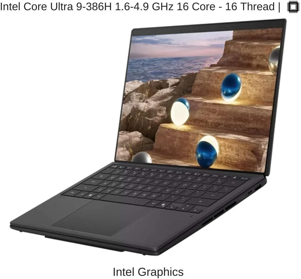 HIDevolution [2026] ASUS Zenbook Duo UX8407AA Gray Dual 14" 3K 144Hz OLED Touch, 1.6 GHz Ultra 9-386H, Intel Graphics, 32 GB LPDDR5X RAM, 1 TB PCIe SSD, Windows 11 Home