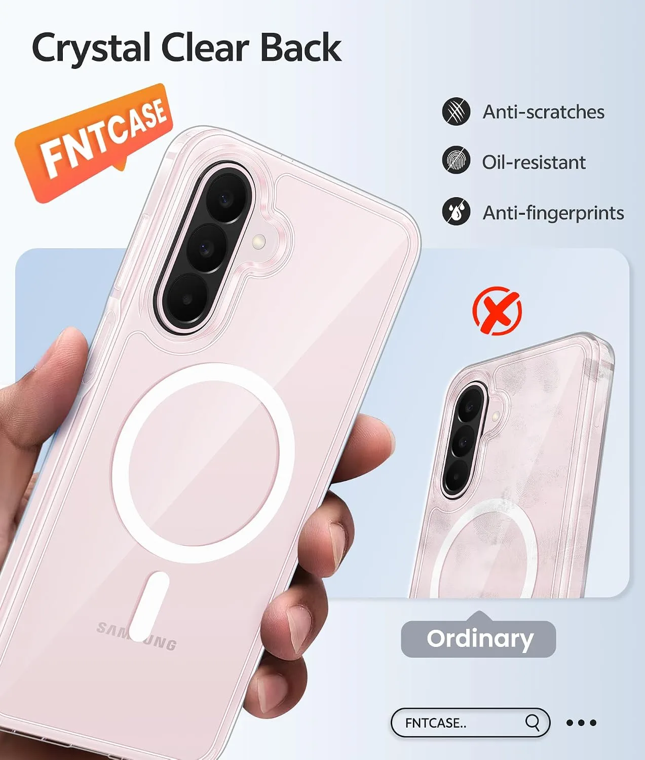 FNTCASE for Galaxy A27 5G Phone Case, Fit for Magsafe, Screen Protector