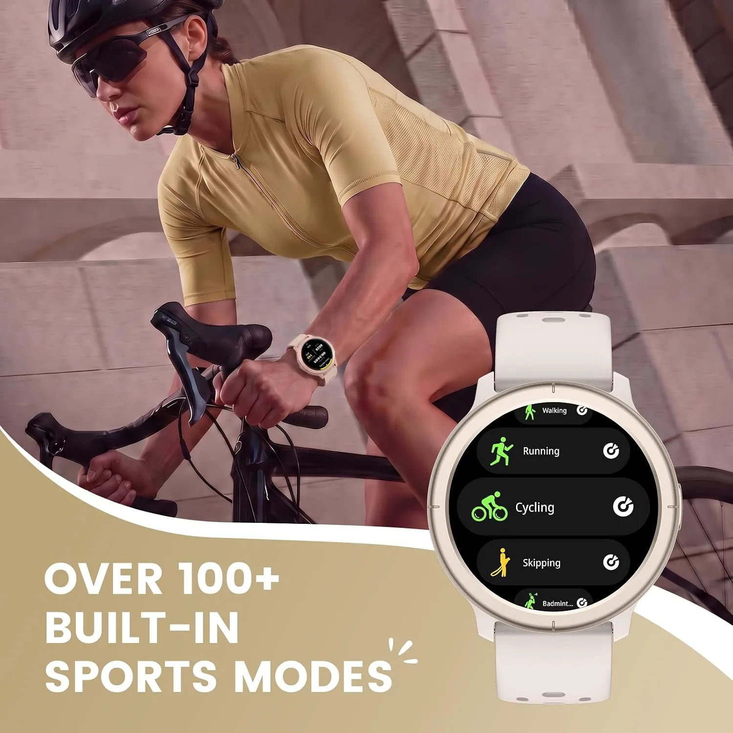 Smart Watch for Men Women, 1.32" AMOLED, Bluetooth Calls, Fitness Tracker