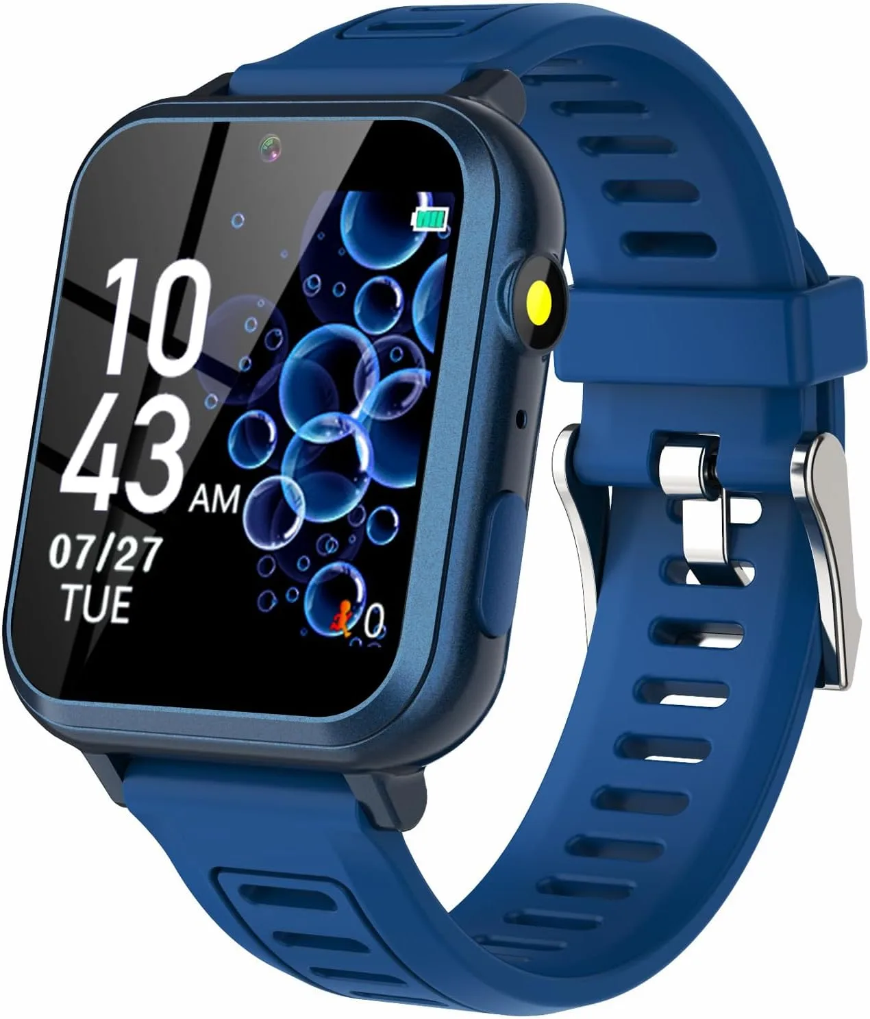 Wiszodet Kids Smart Game Watch with 39 Games HD Touch Screen Video Camera Music Player Pedometer Flashlight Alarm Clock 12/24 hr, Gifts for 5-12 Year Olds Boys