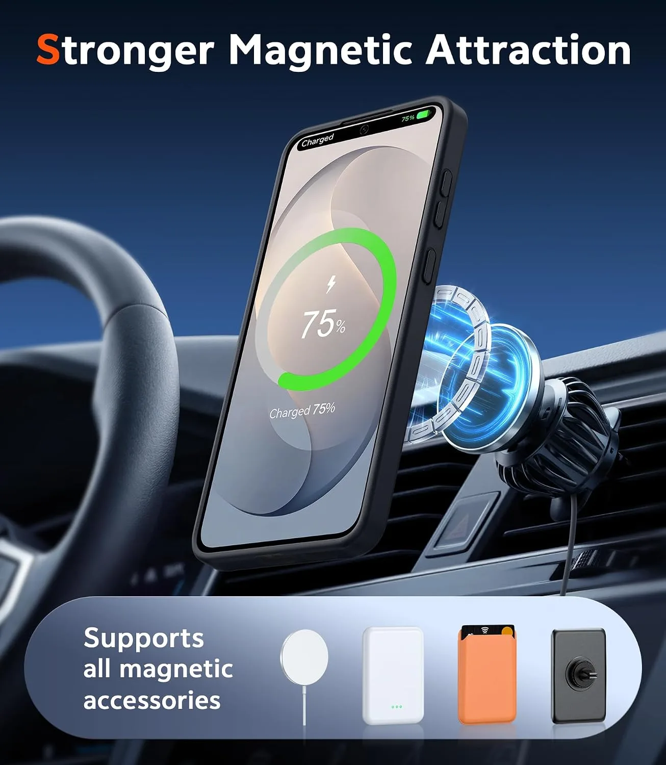 FNTCASE for Samsung Galaxy S26 FE/S25 FE Case Matte Compatible with Magsafe