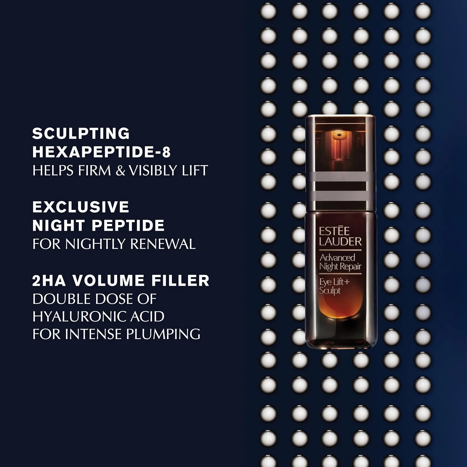 Estée Lauder Advanced Night Repair Eye Lift + Sculpt | Eye Cream with 2HA Volume Filler & Hexapeptide-8, 0.5 Fl Oz