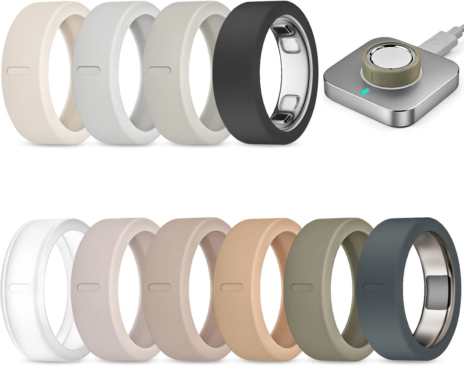 Protector para anillo Bandrain compatible con Oura Ring 5 pack 10 unidades