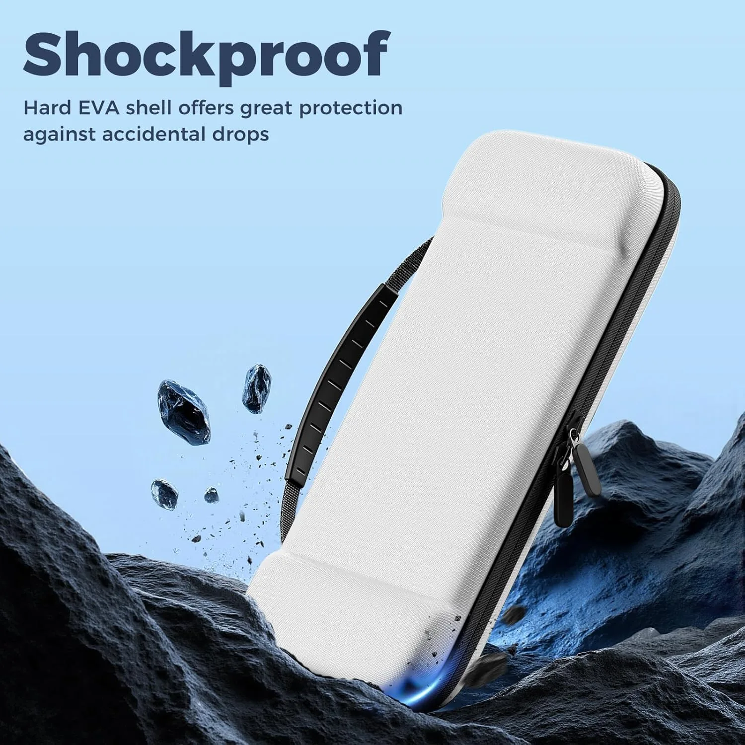 ProCase Carrying Case for Nintendo Switch 2 2025, Slim Travel Case -White
