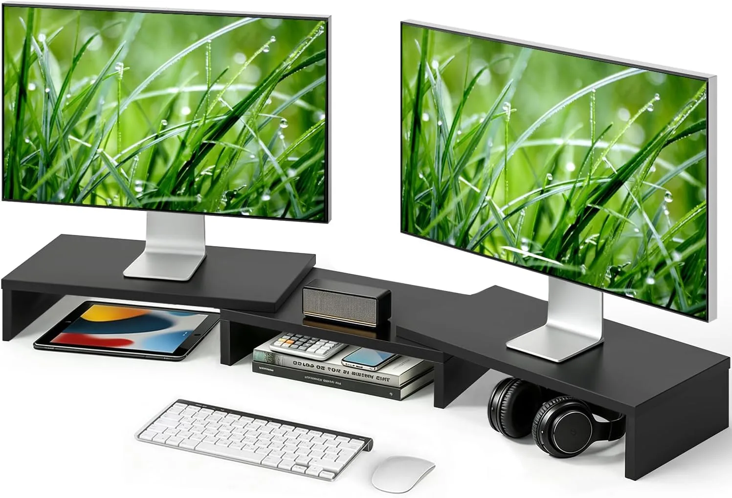 Base para monitores TAVR para 2 monitores
