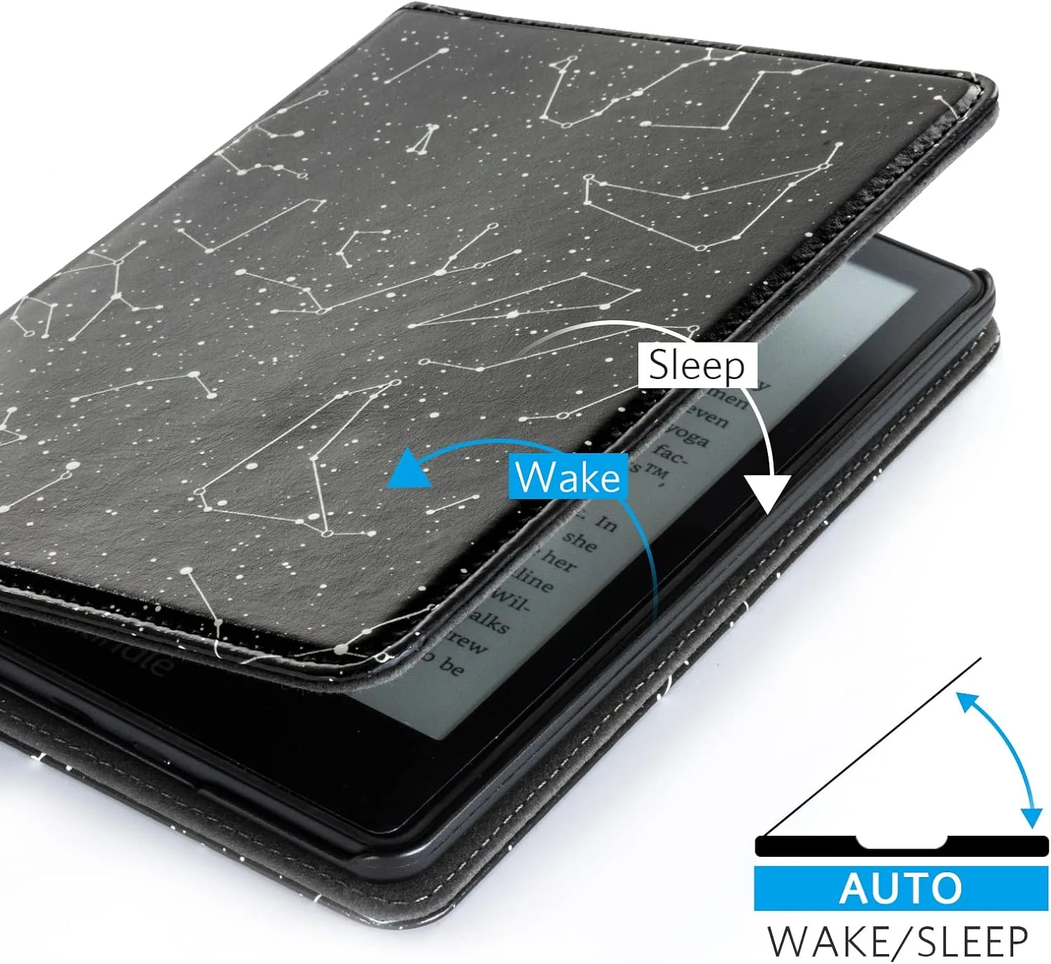 CoBak Case with Stand for for 6" Kindle (2024 & 2022, 11th Gen)