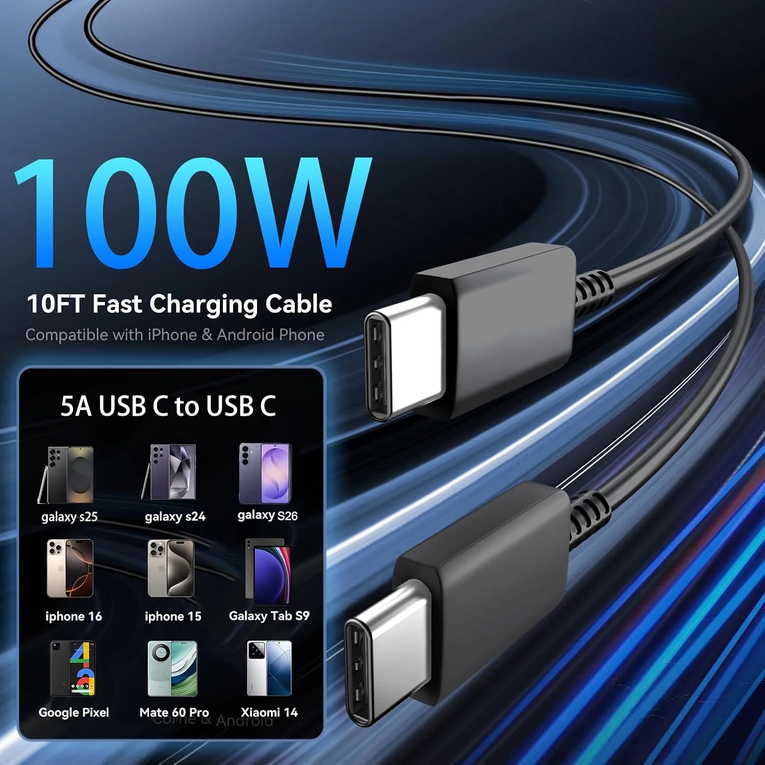 60W USB C Super Fast Charger,Type C Charger Fast Charging for Samsung Phone