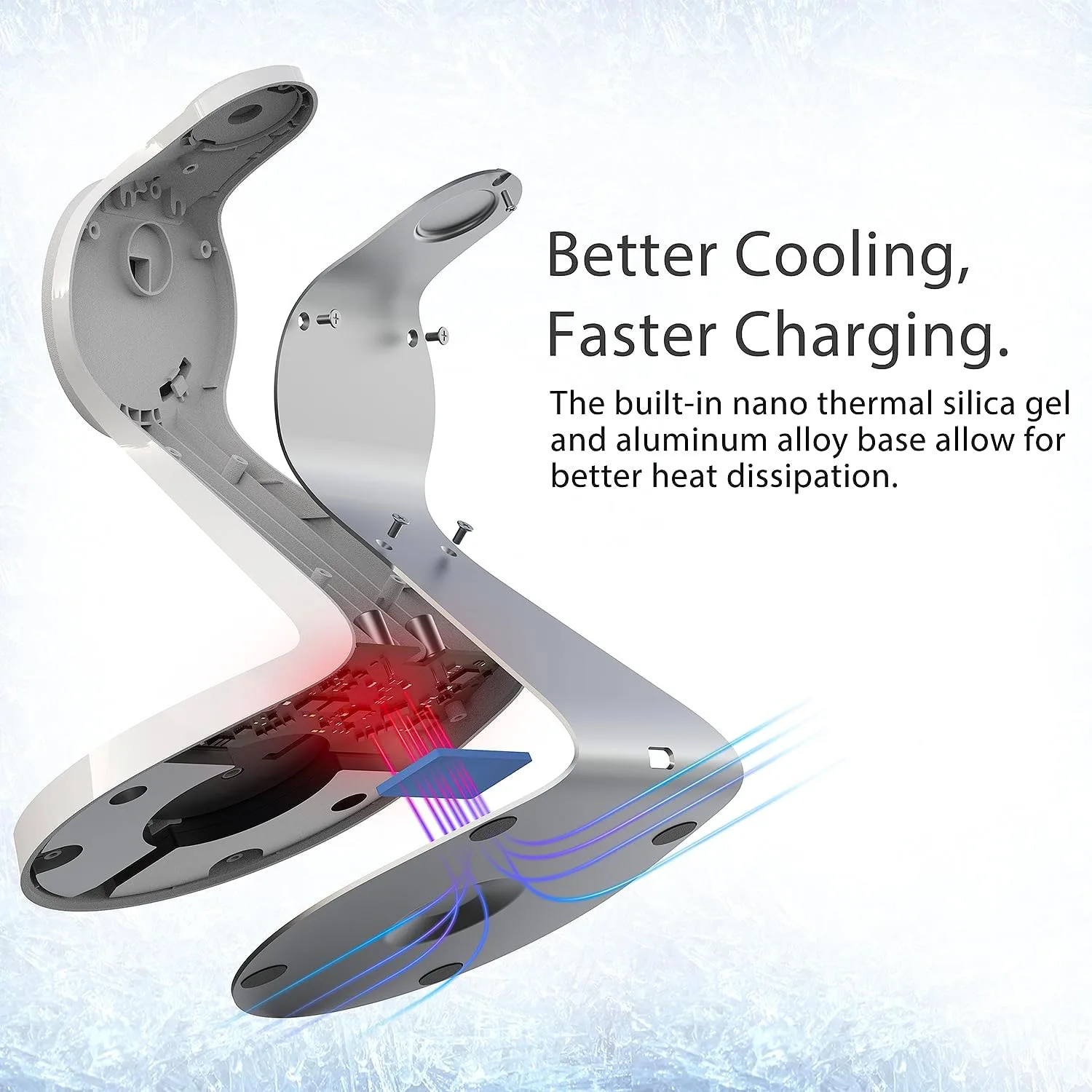 3 in 1 Charging Station for Apple Devices,Mag-Safe Charger Stand Fast Charging,Wireless Charger for iPhone 16/15/14/13/12 Series,& AirPods,& iWatch(USB-C Charger Included)