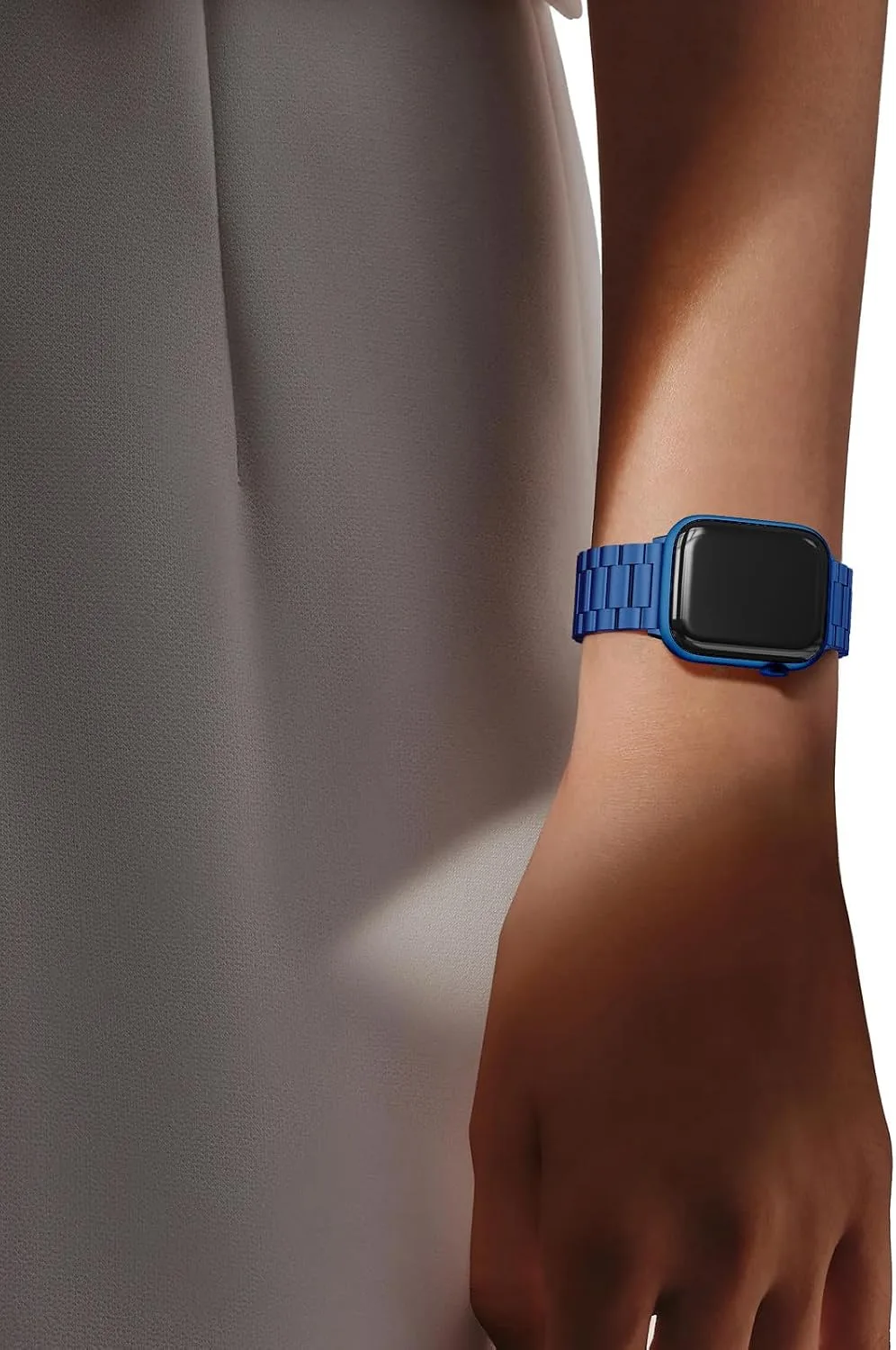 EPULY Metal Band Compatible with Apple Watch Bands for Men 42/44/45/46/49mm