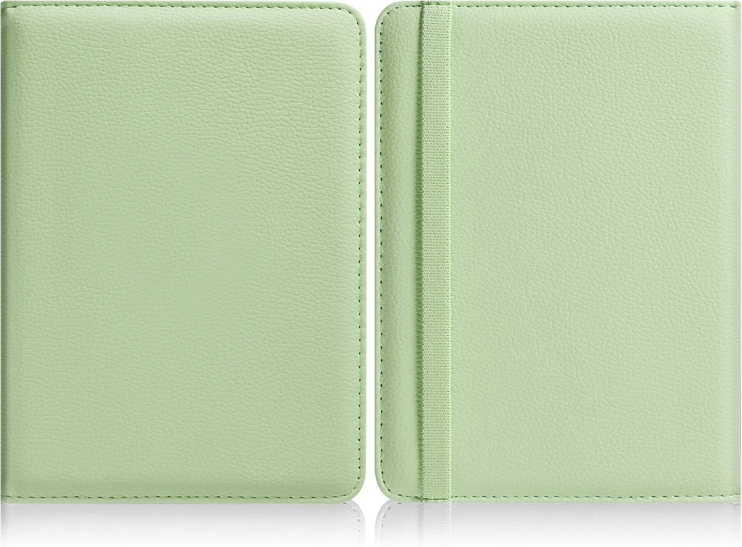 HoYiXi Universal Case for 6 inch Kindle eReader Compatible with Paperwhite(2015/2018)/Pocketbook and Tolino/Kobo Clara HD,6" eReader Protective Case Cover Elastic Rope,Green
