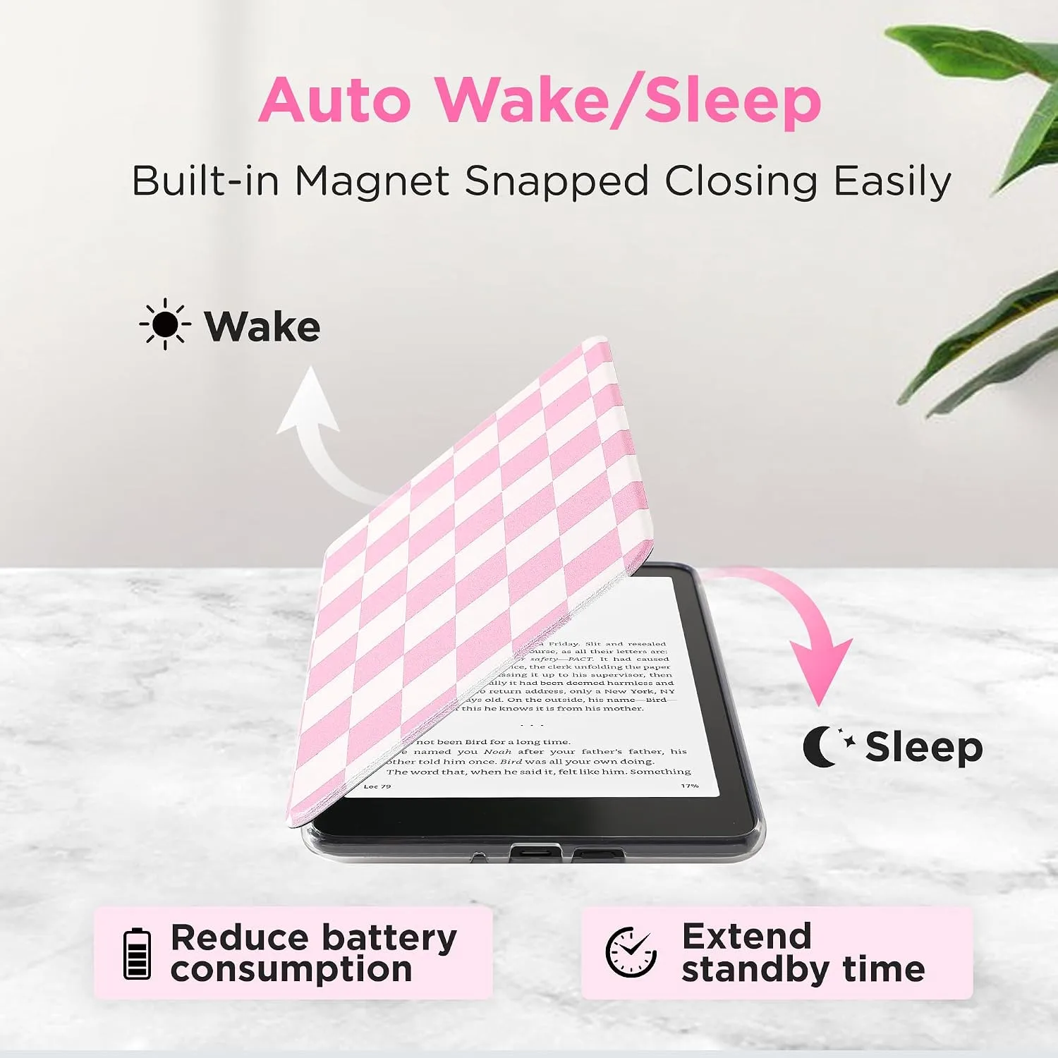 Clear Case for 7'' Kindle Paperwhite 12th Gen 2024 & Colorsoft