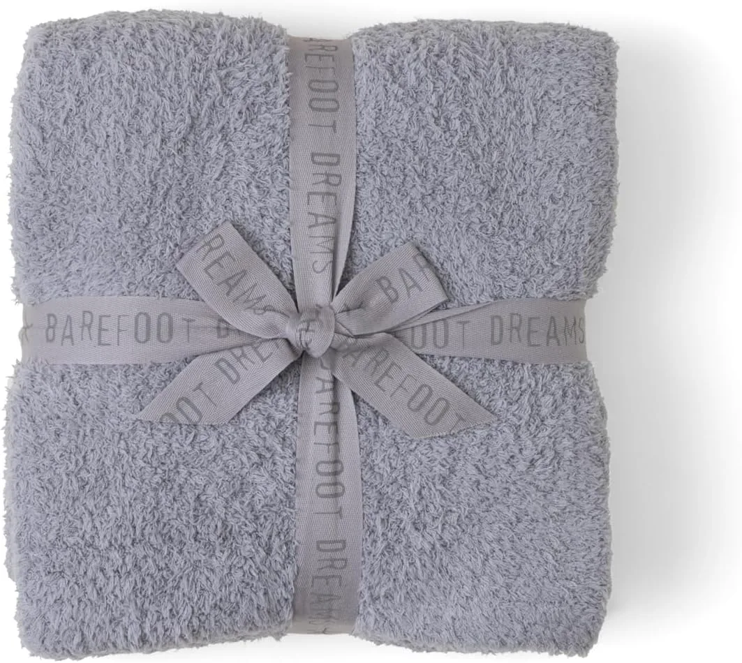 Barefoot Dreams® CozyChic® Throw, Dove Gray, 54"x72"