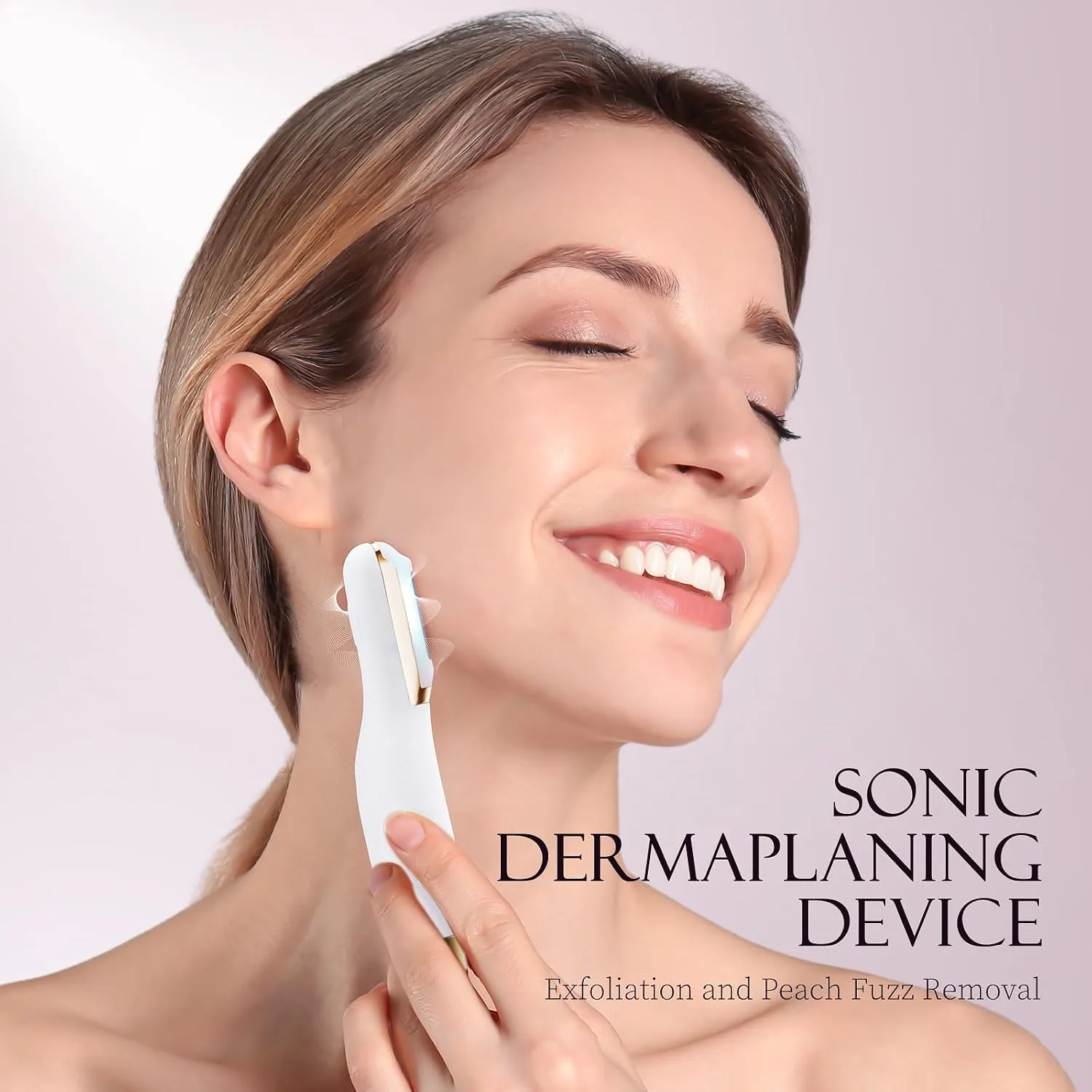 Sonic Dermaplane Razor for Women, Facial Hair Remover, U DermaPro+