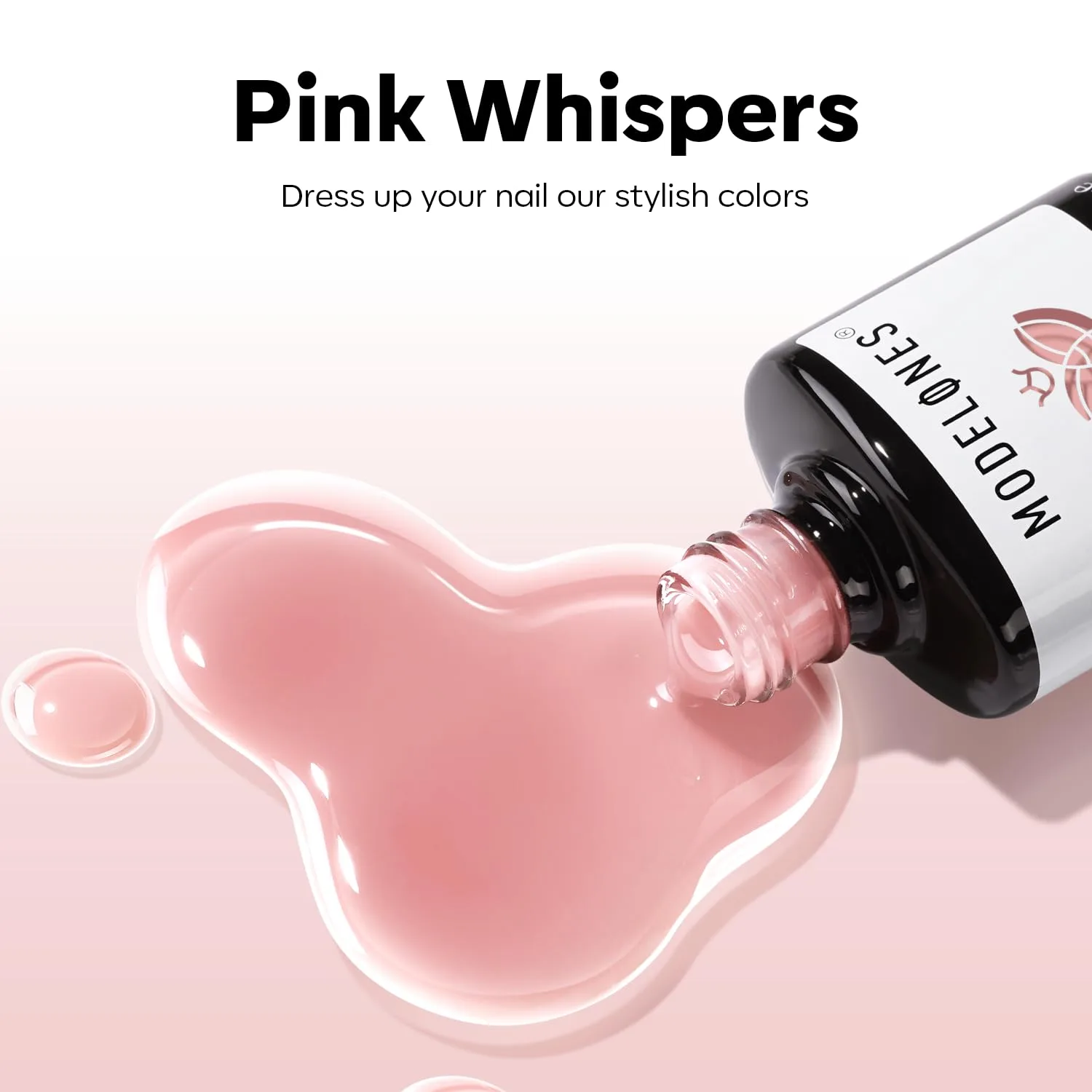 modelones Pink Gel Nail Polish Nude Pink Nail Polish