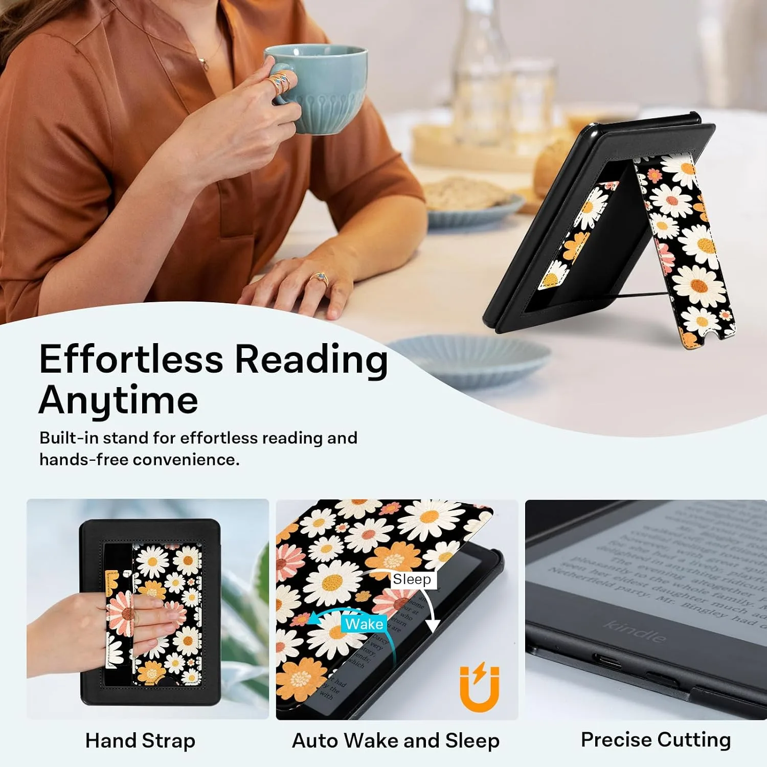 CoBak Stand Case for 7" Kindle Paperwhite & Kindle Colorsoft 12th Gen 2024