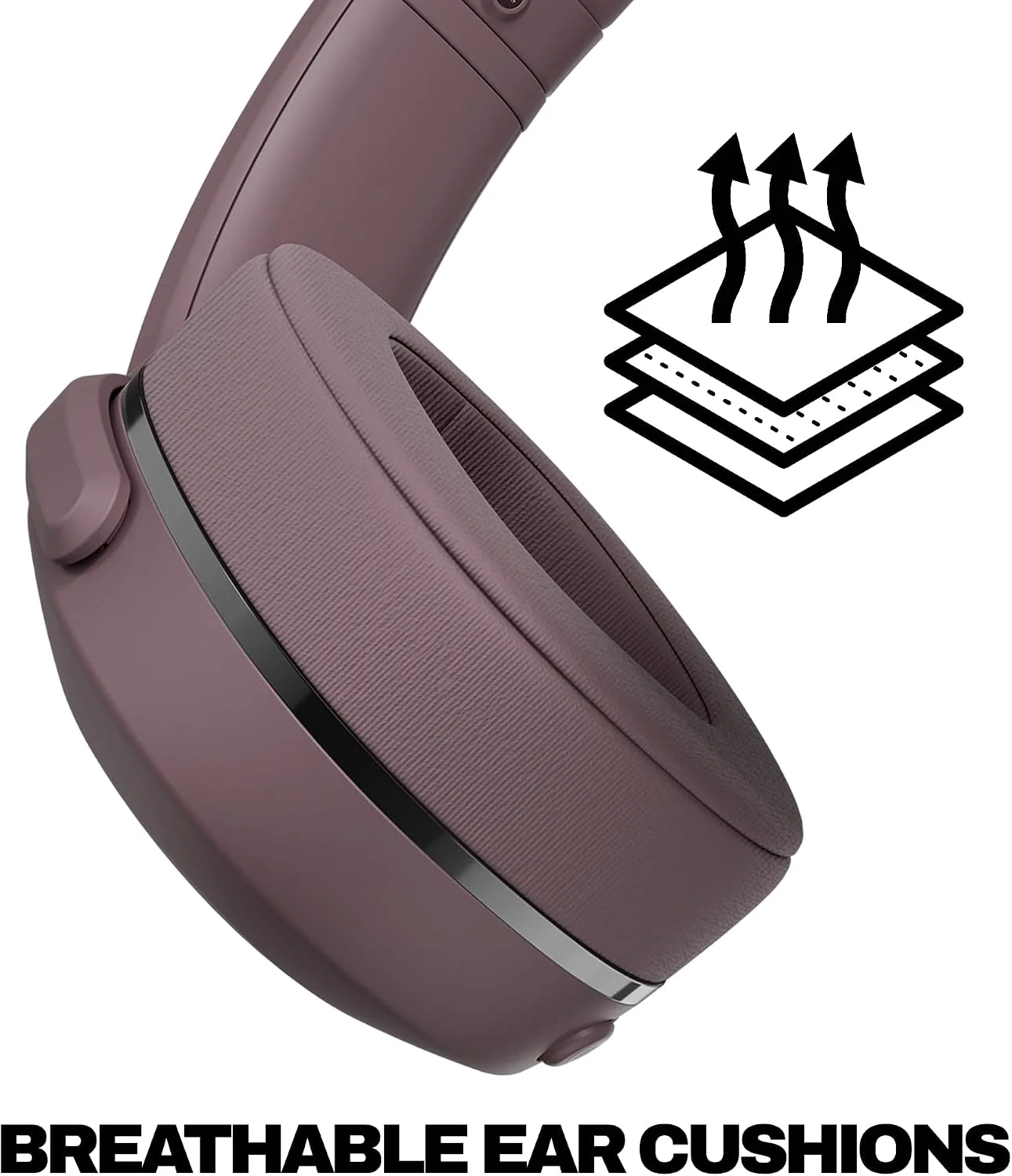 Skullcandy Crusher 540 Active Wireless Sensory Bass Headphones - Smoke