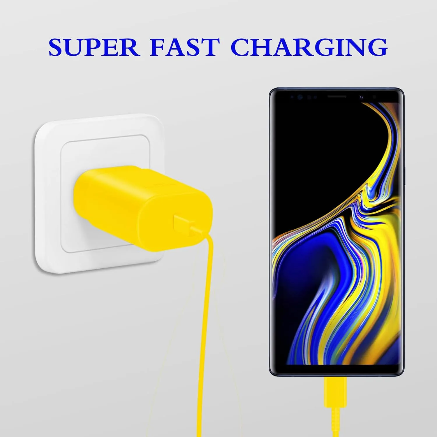 Type C Charger Fast Charging 2-Pack 25W Long 6FT USB C Cable