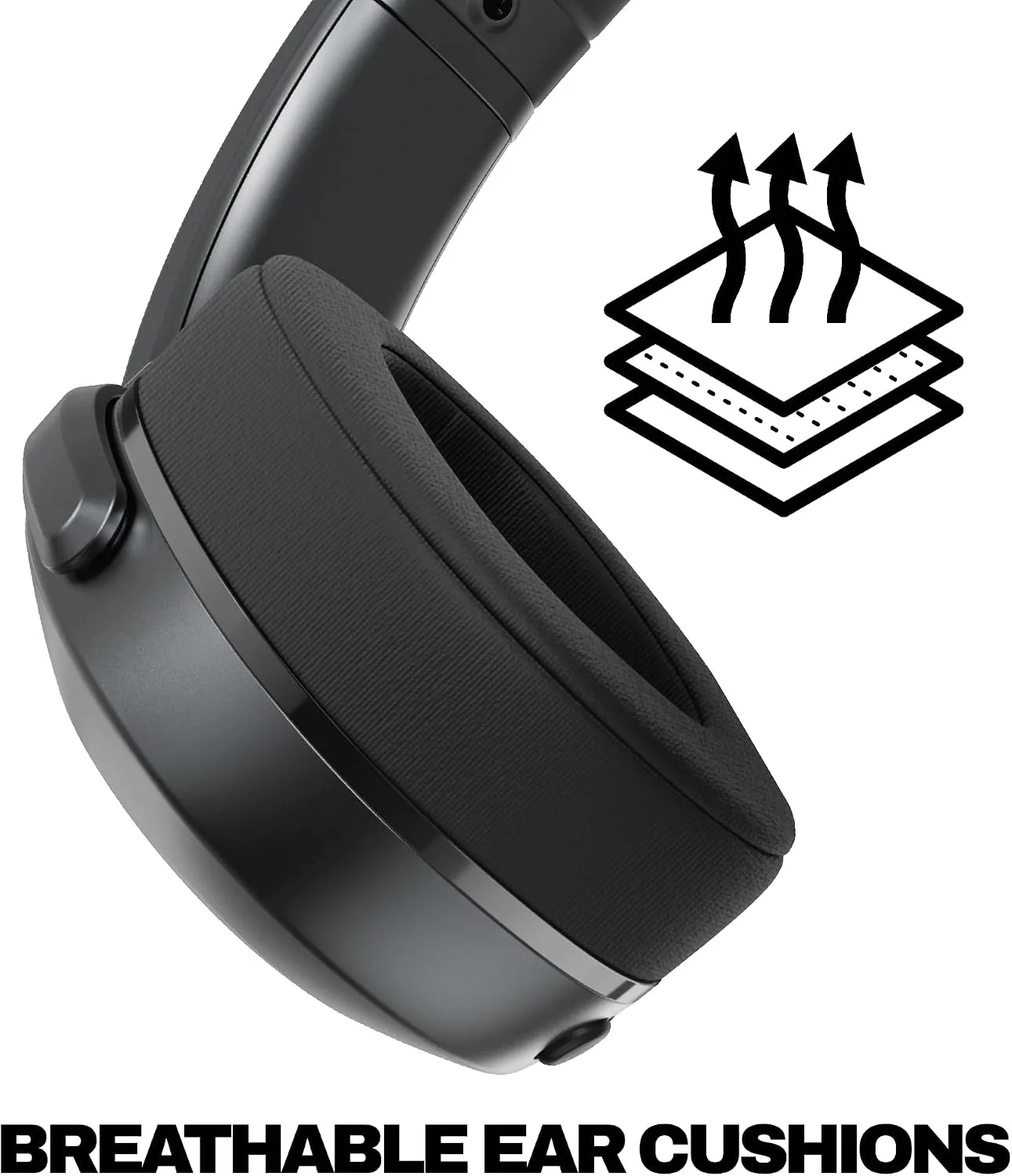 Skullcandy Crusher 540 Active Wireless Sensory Bass Headphones - True Black