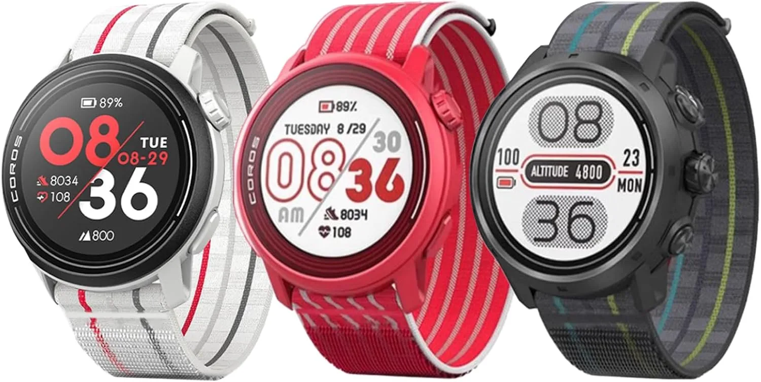 22MM Sport Nylon Bands for COROS PACE 3/4/APEX PRO/2 PRO/APEX 46mm for Women Men