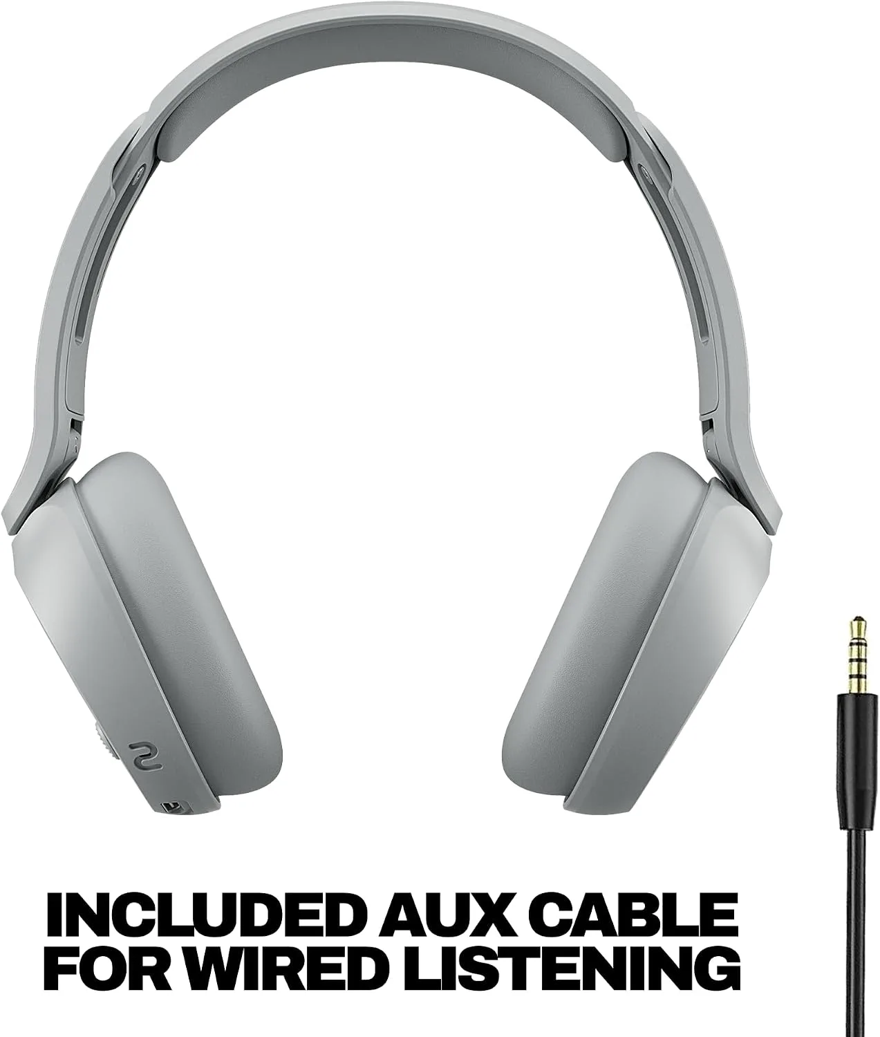 Skullcandy Icon 180 Wireless On-Ear Bluetooth Headphones - Cement
