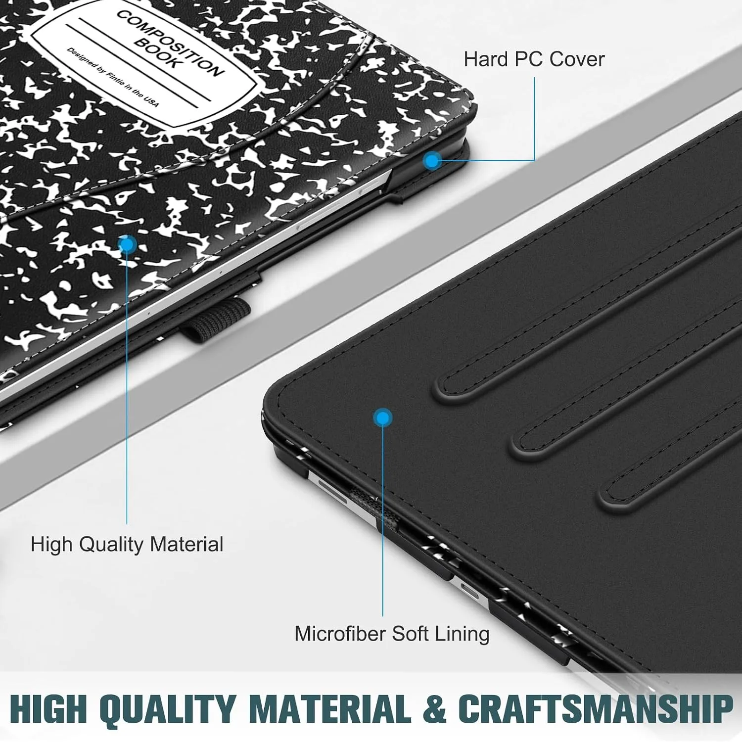 Fintie Multi-Angle Case for Samsung Galaxy Tab S10 Lite/S10 FE/S9 FE 10.9''