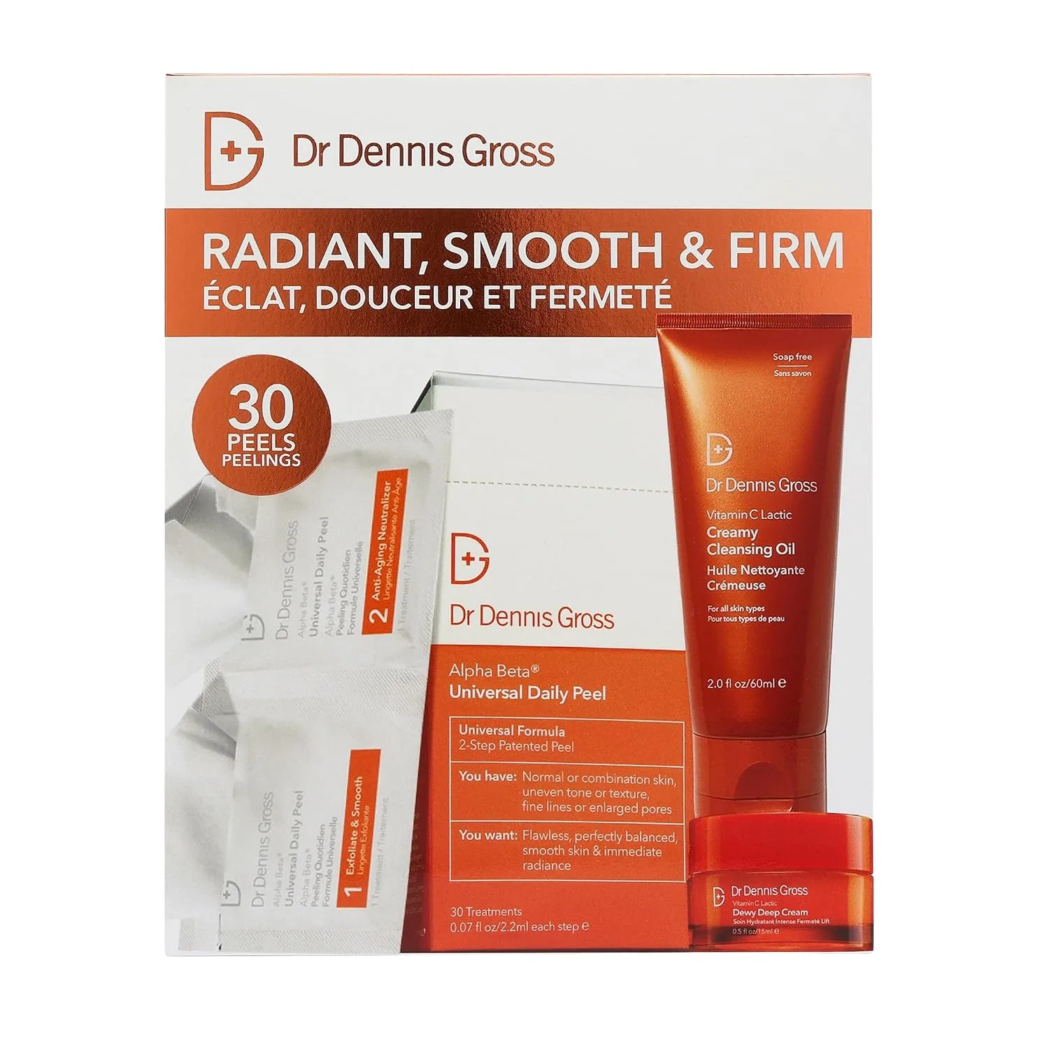 Dr Dennis Gross Radiant, Smooth & Firm Skincare Kit