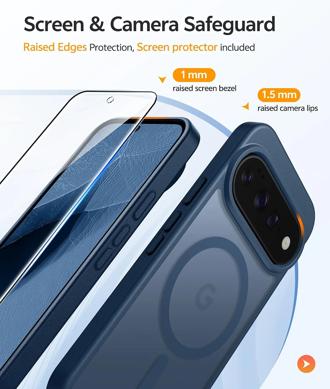 FNTCASE for Google Pixel 11 Pro XL Case, Fit for Magsafe, Screen Protector