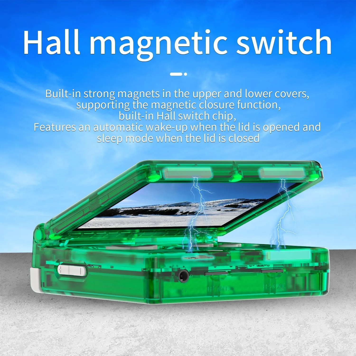 RG35XXSP Flip Portable Retro Handheld Game Console,RG 35XXSP 3.5 Inch IPS Screen Linux System with 64G TF Card Pre-Installed 5532 Games,Clamshell Games Supports 5G WiFi Bluetooth HDMI xxsp