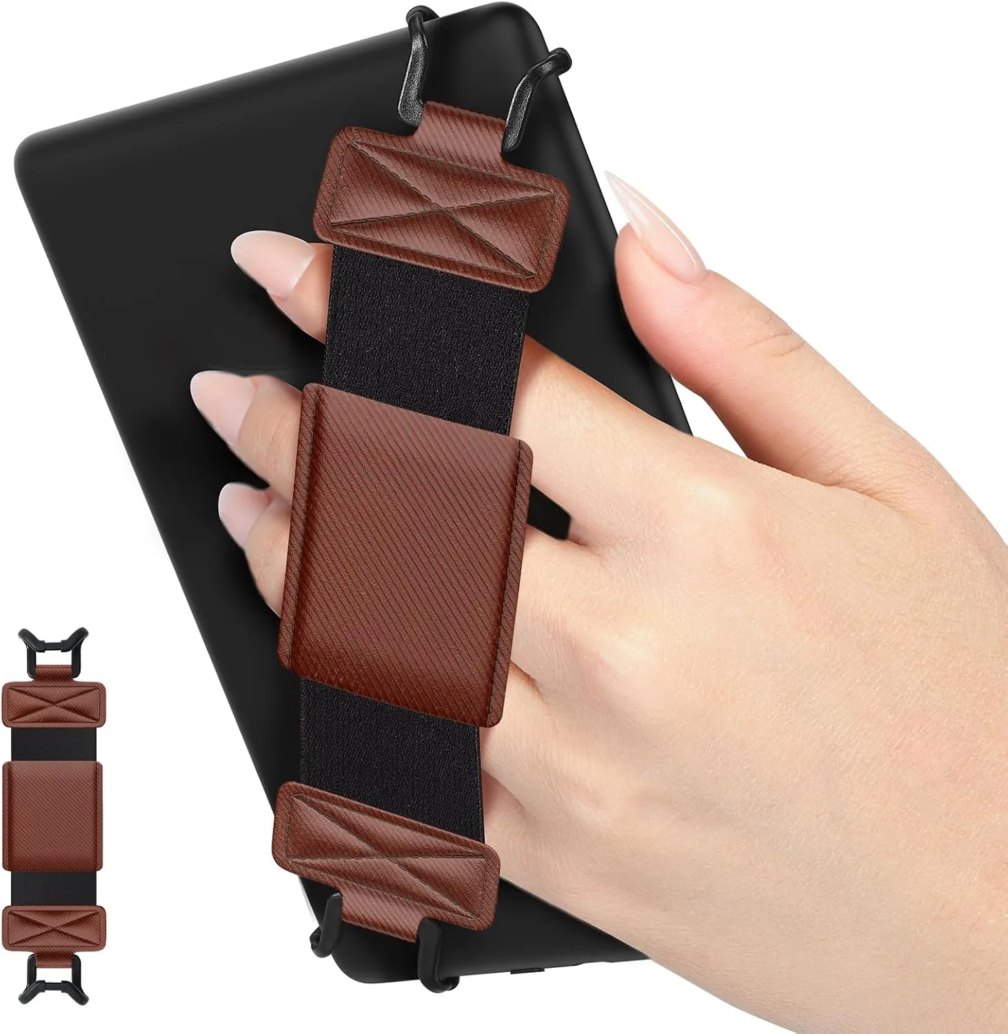 Correa de mano MoKo para tablets y eReaders 6-8 pulgadas negra