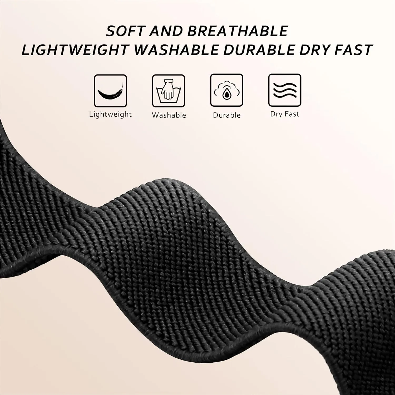 3 Pack Stretchy Nylon Bands for IDW13,IDW16,IDW19 Smartwatch Bands, 22mm Elastic Straps for Fitpolo IDW13/Woneligo W13/FITVII HM57, TOOBUR/ENOMIR/MILOUZ/Gydom/Faweio/Amzhero/Tensky IDW19 Smart Watch for Women Men