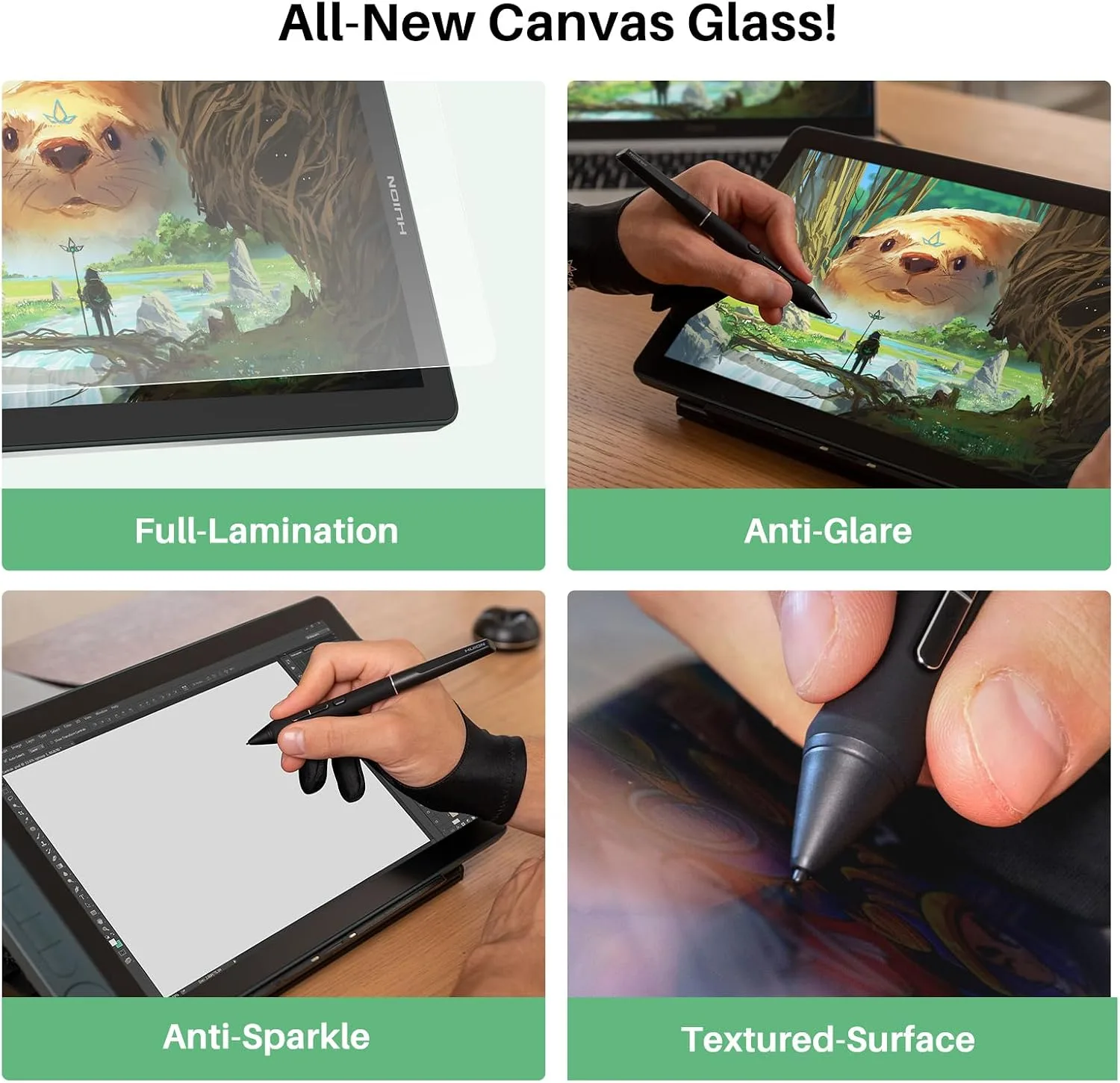 HUION KAMVAS 13 (Gen 3) SE Drawing Tablet with Screen, 16K Pressure, 13.3"