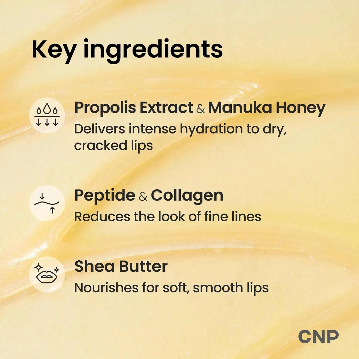 CNP Honey Lip Butter - Propolis Lipcerin™ 01 Original, 0.5 fl.oz.