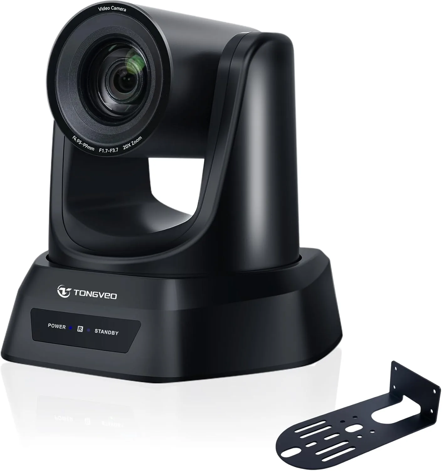 TONGVEO PTZ Camera 20X Optical Zoom AI HDMI IP SDI USB3.0 60fps PoE Camera
