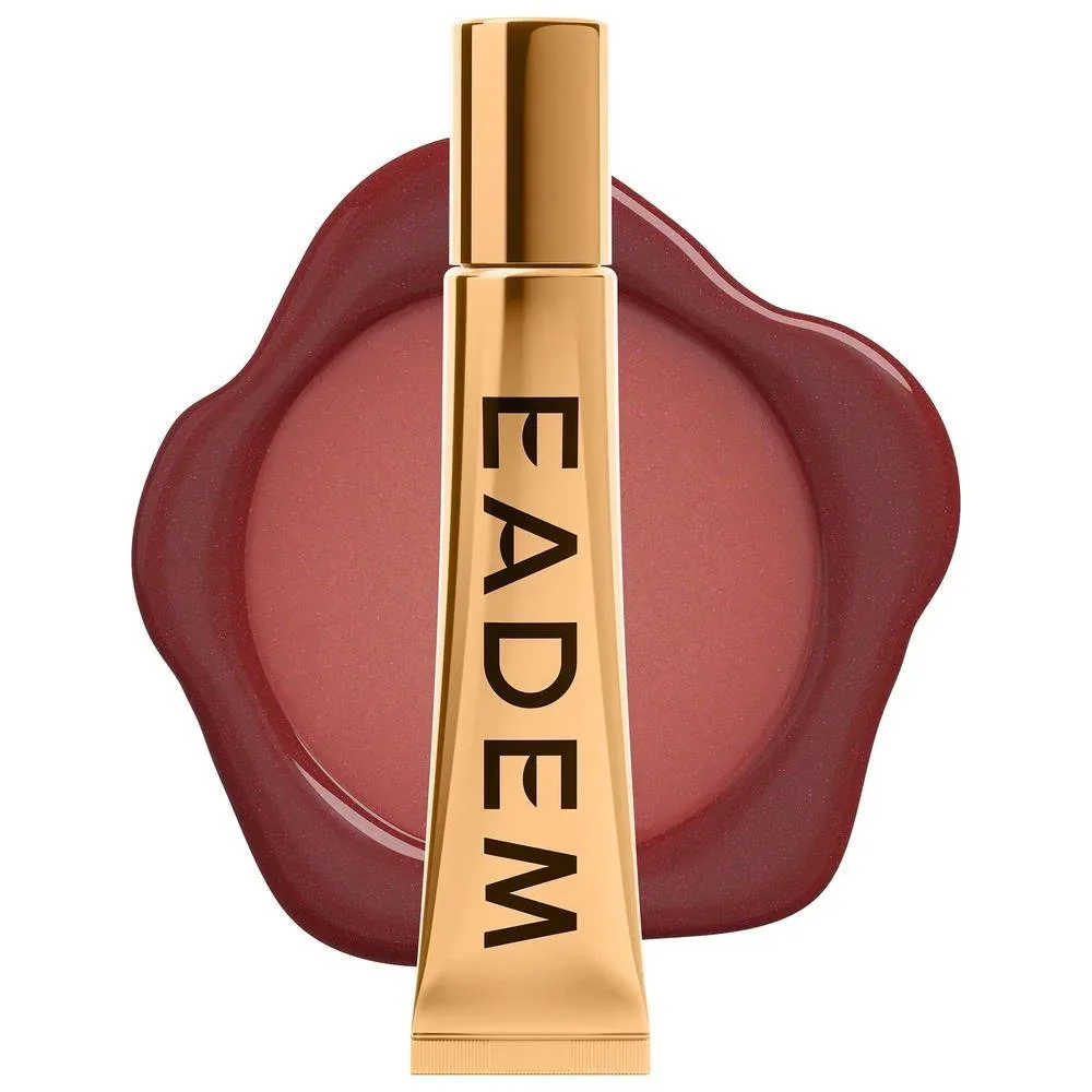 Le Chouchou Bálsamo Labial Exfoliante + Suavizante con Péptidos - Boba Bounce - rich soft brown - Pain au Chocolat - caramelized brown with shimmery pink