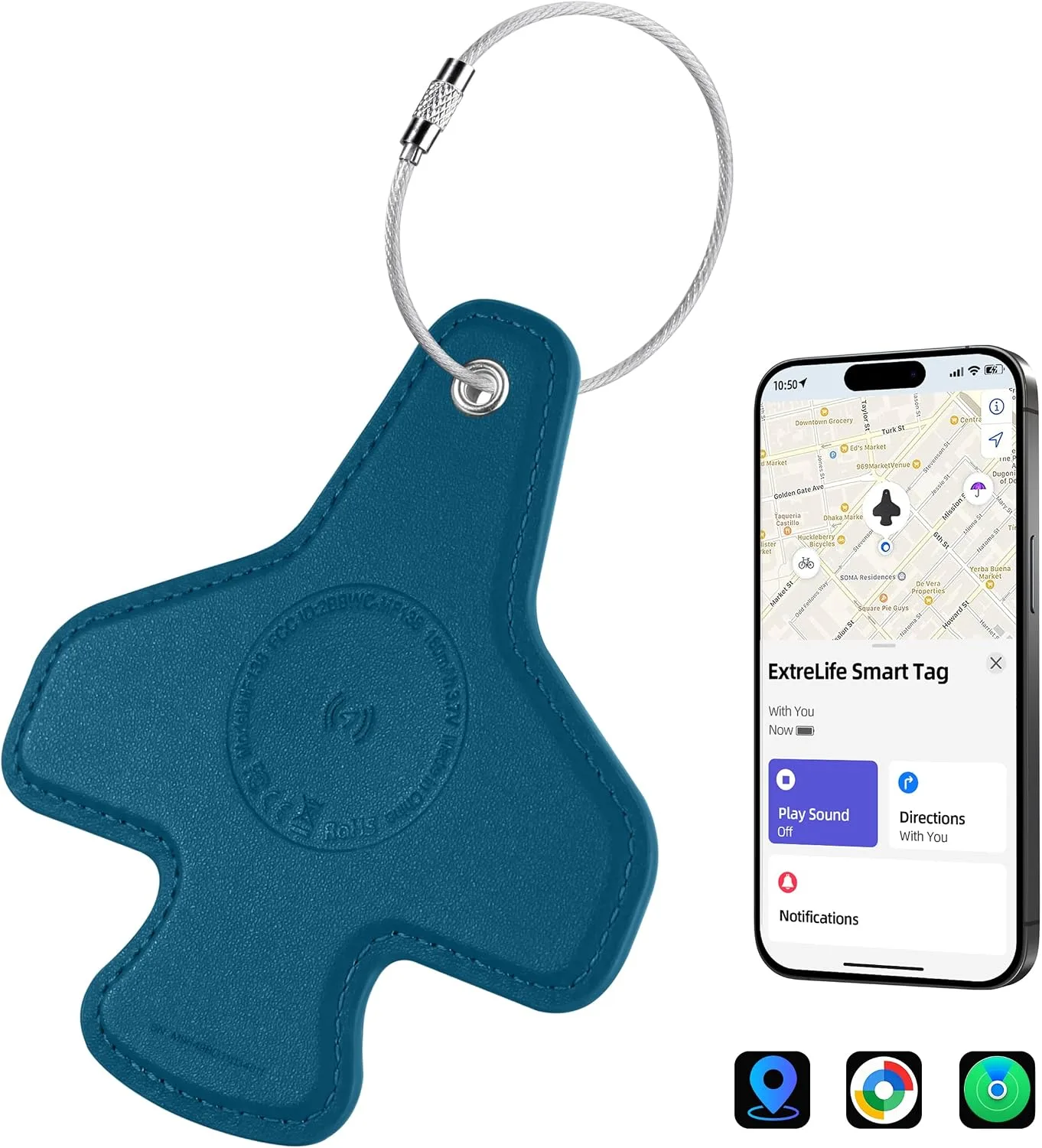 Luggage Tag, Built-in Smart Bluetooth Tracker, Plane Travel Essentials