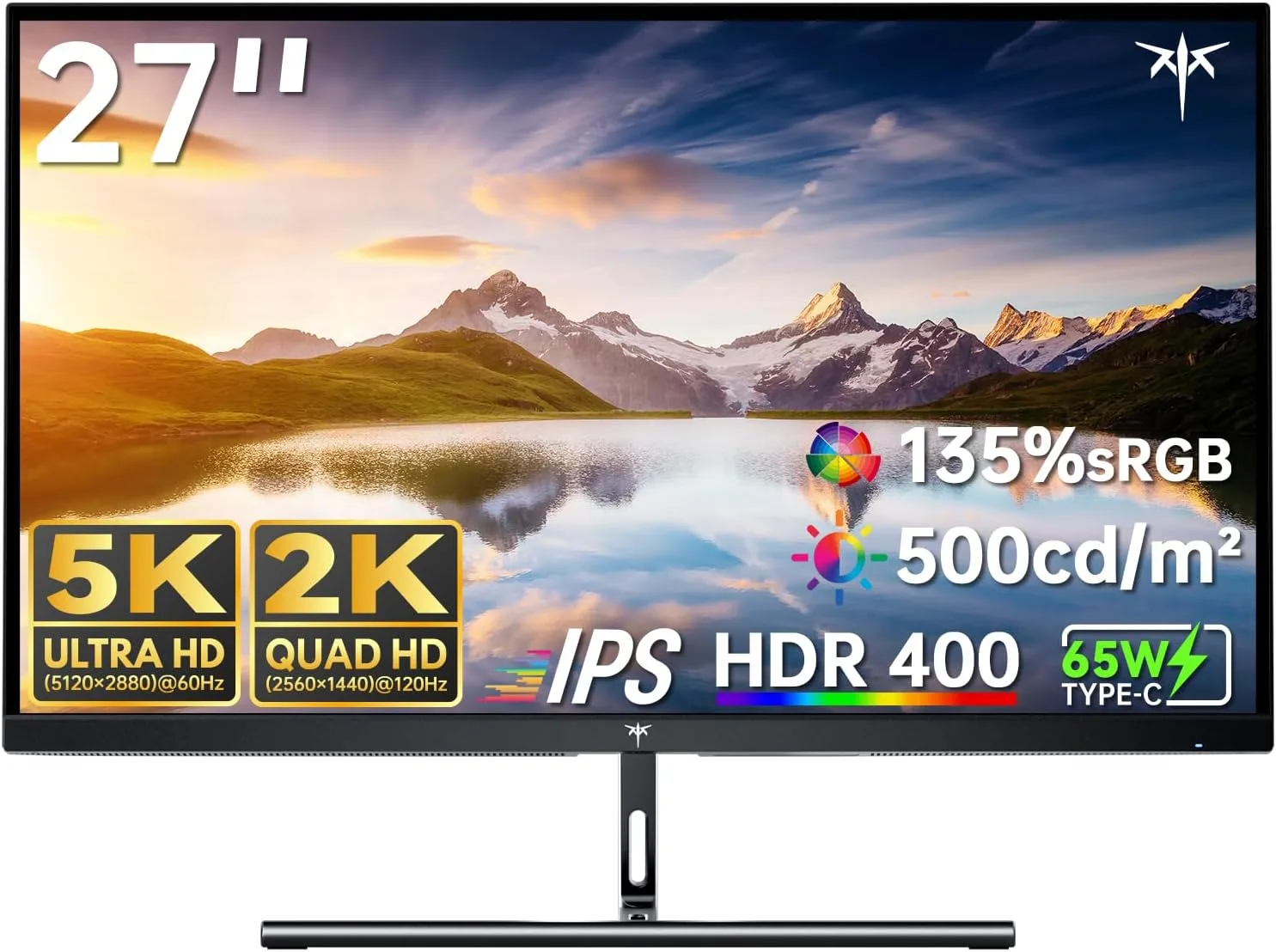 KTC 5K Monitor 27 Inch, 5K2K Dual Mode with 65W Type-C Port