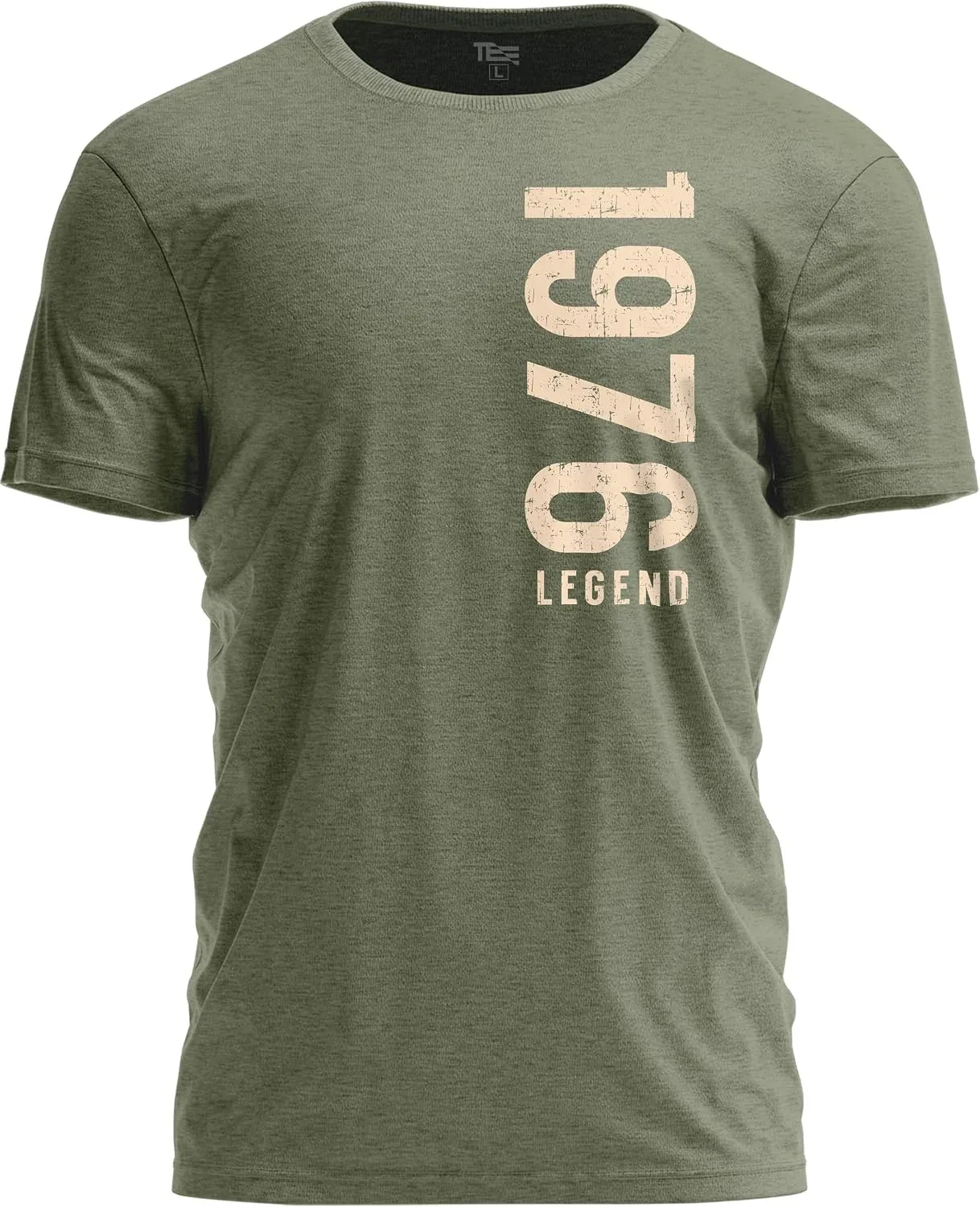 TeeStock 50th Birthday Gifts for Men – Vintage 1976 Legend T-Shirt – Celebrating 50 Years Old Graphic Tees