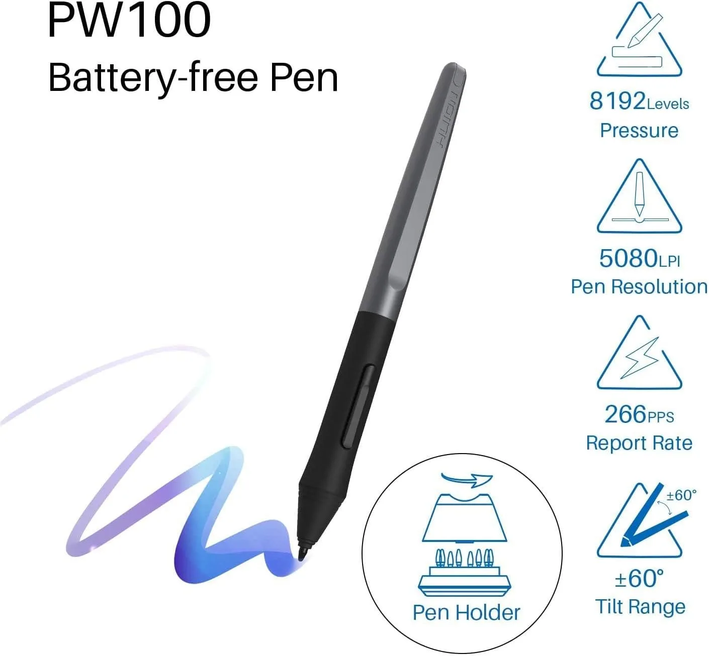 HUION Inspiroy H950P 8x5 inch Drawing Tablet 8192 Pen Pressure