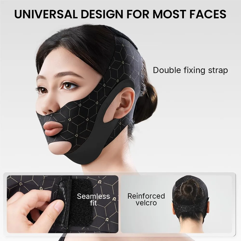 Double Chin Reducer, Face Lifting Tapes, Jawline Shaper Chin Strap