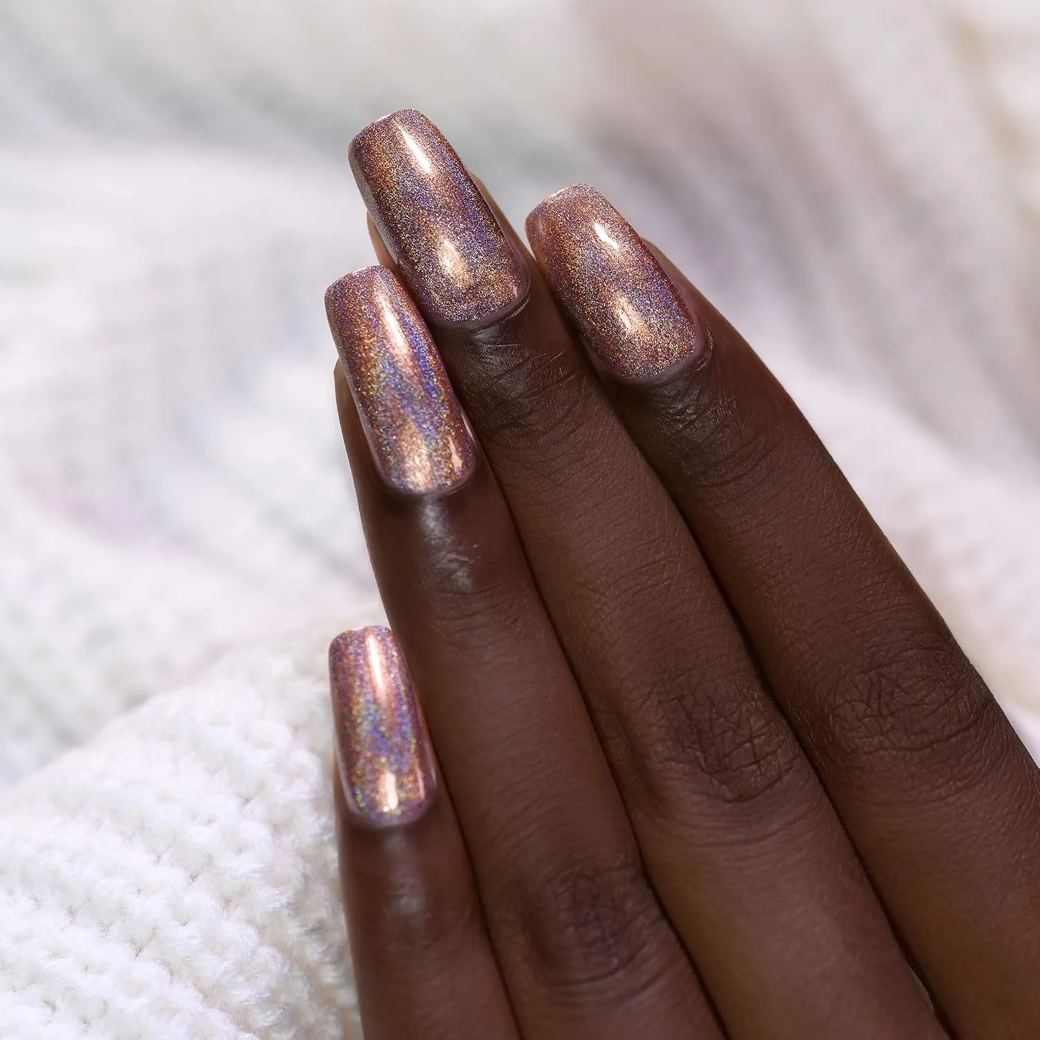 ILNP Chai Latte - Shimmering Mocha Ultra Holo Nail Polish