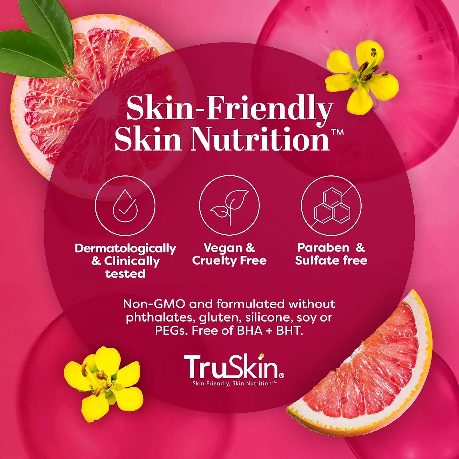 TruSkin Vitamin C+ Serum for Face with Retinol and Niacinamide - 2 fl oz