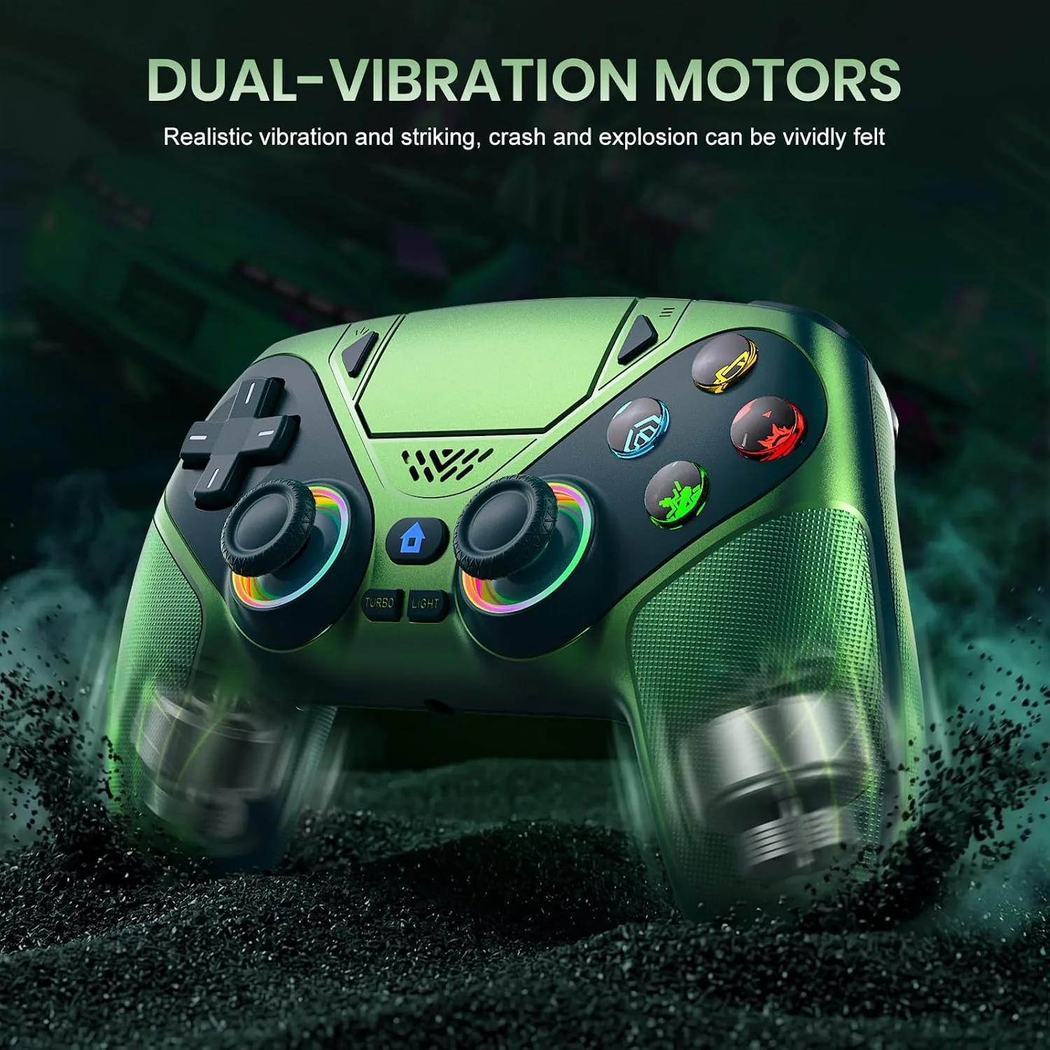 Gamrombo LED Wireless Controller for PS5