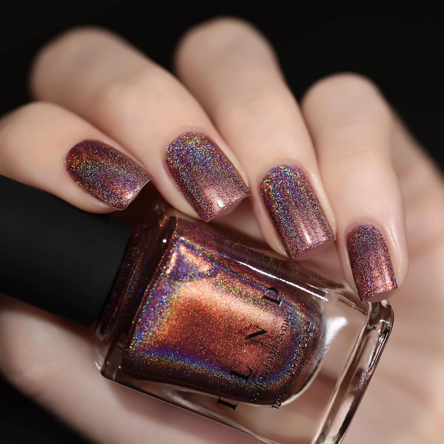 ILNP Dinner Party - Alluring Marsala Ultra Holographic Nail Polish
