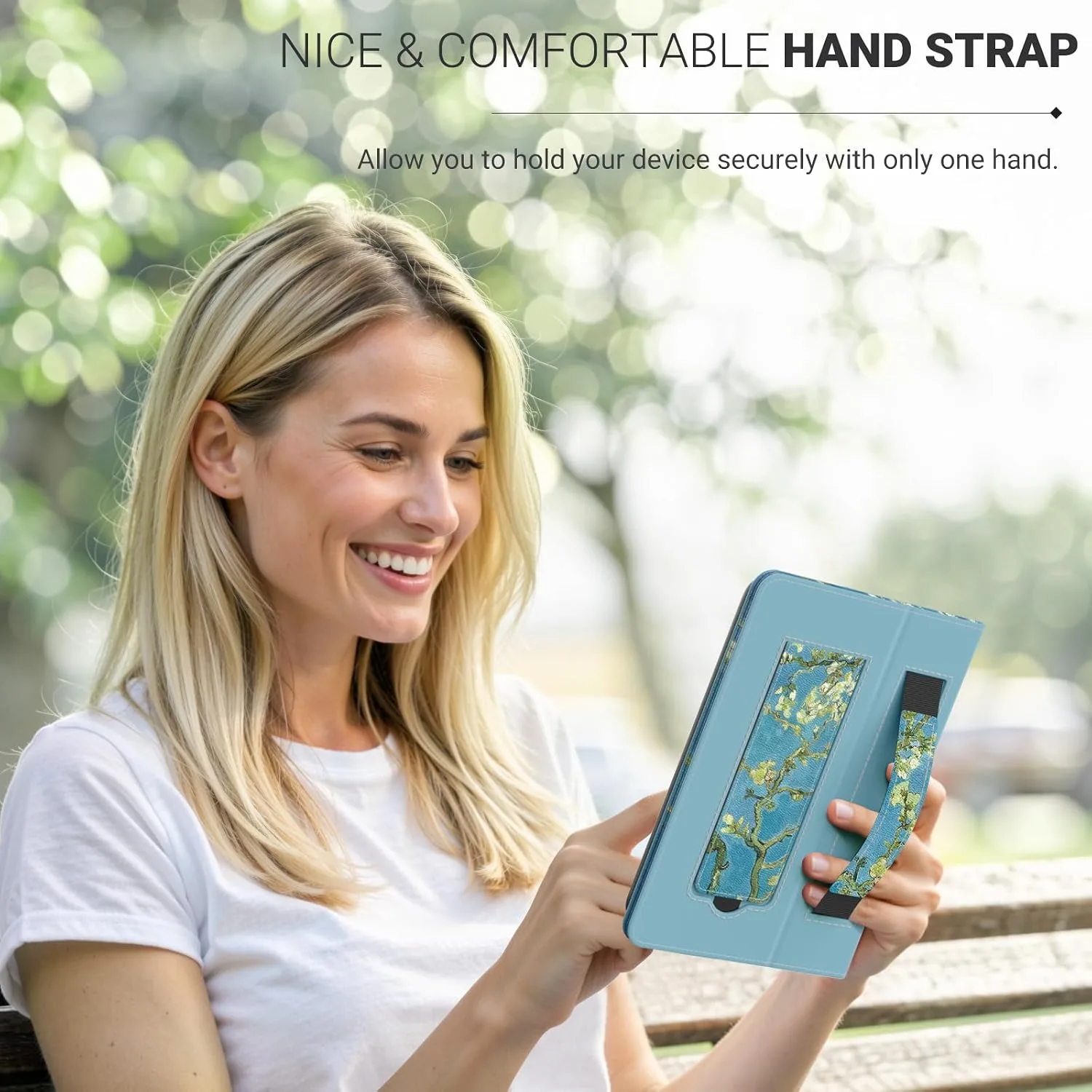 Moko Universal Case for 6 inch eReaders&Tablets, Apricot Blossom
