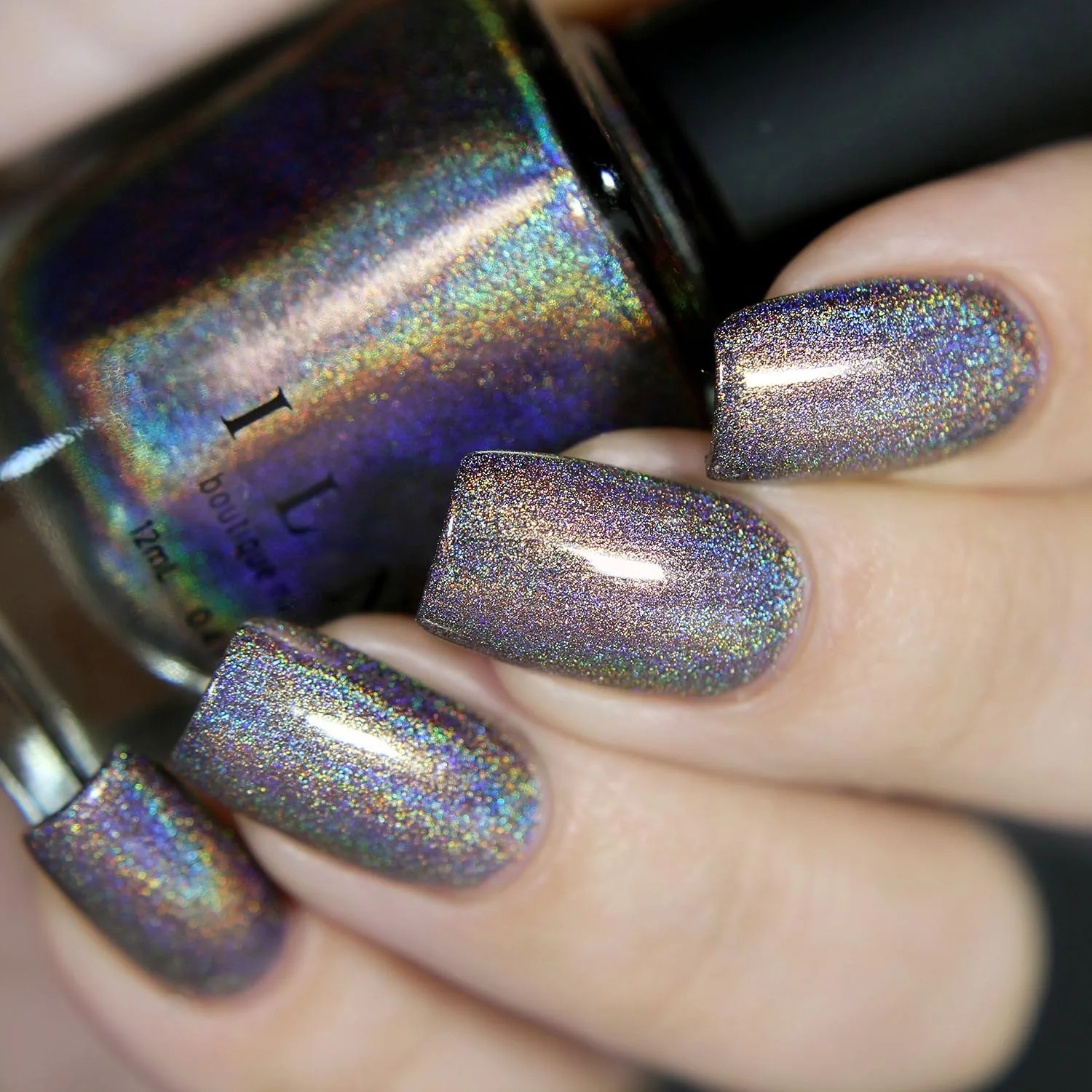 ILNP Cable Car - Cedar Brown Ultra Holographic Nail Polish