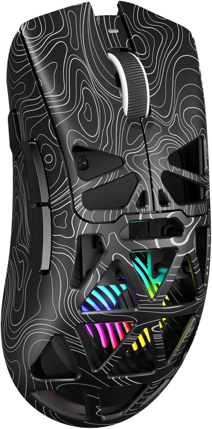 Mouse Gamer Strikonx Aula SC620 inalámbrico tri-modo 12000 DPI RGB